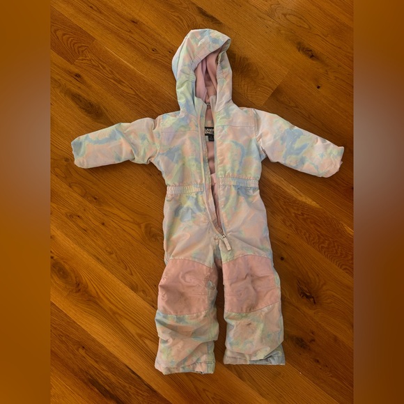 Lands' End Kids Pastel Snowsuit - Picture 2 of 10